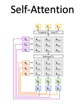 Image of self-attention
